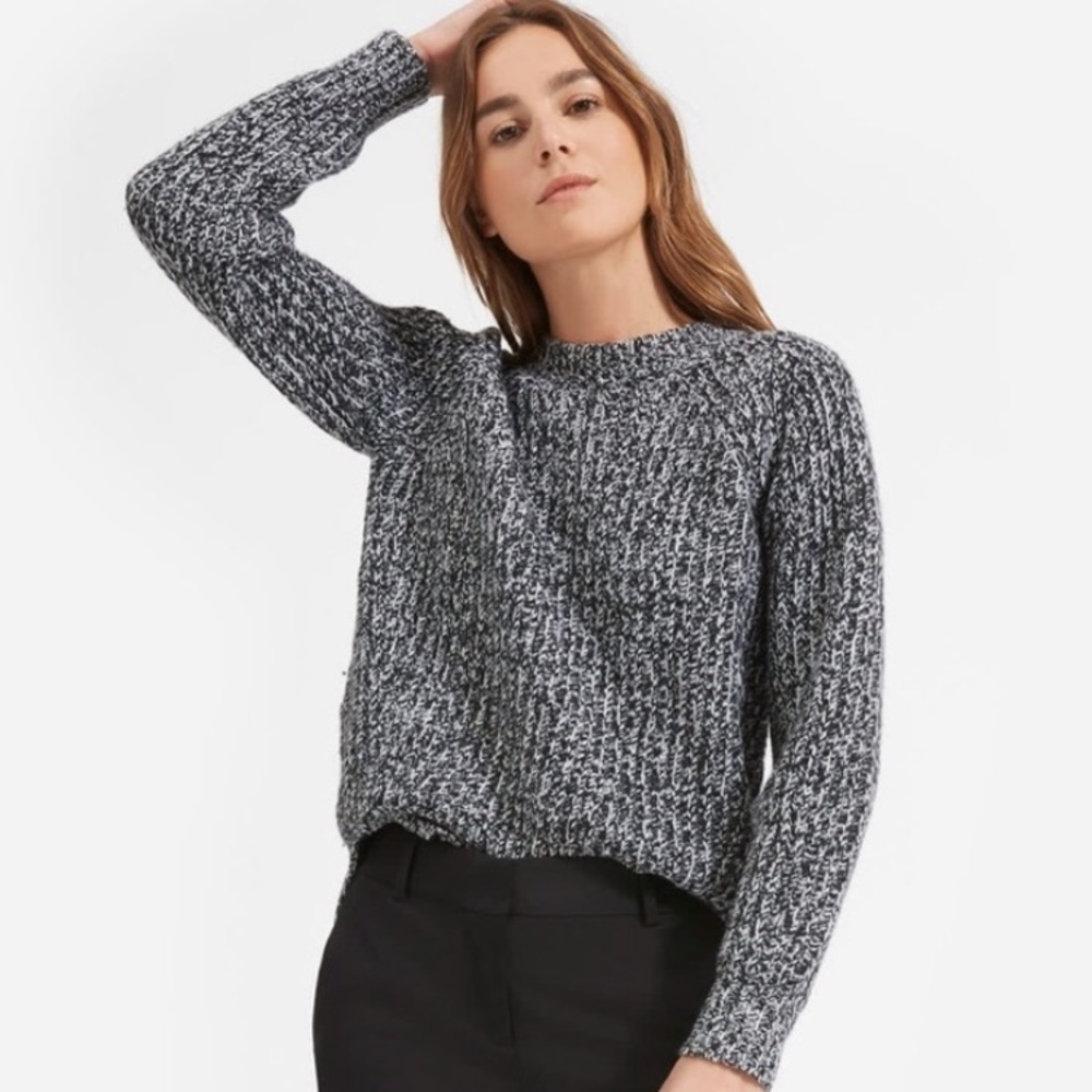 Gray Everlane sweater